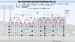 【秋季高校野球】秋の岩手県大会 ベスト8 出揃う