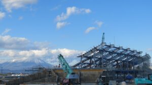 【新球場】岩手のボールパーク、工事着々