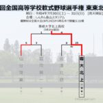 【高校軟式選手権】専大北上、投打充実 5年ぶり全国切符 東東北 - 高校軟式野球