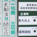【春季大会】大船渡と盛岡大附、水沢商と花巻東がベスト4へ 岩手 - 高校野球