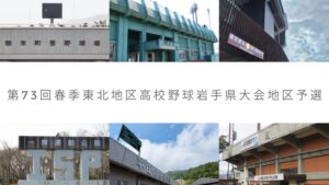 【春季大会】地区予選開幕！戦いは花北から　花巻南と遠野が初戦突破　岩手 - 高校野球